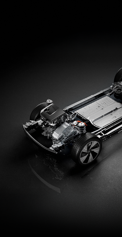 Шасси Lynk & Co с гибридной силовой установкой EM-P
